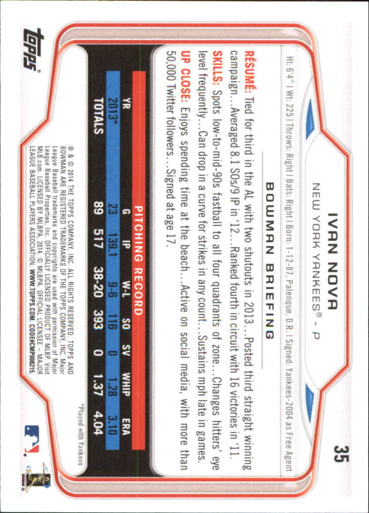 A0983- 2014 Bowman Hometown Baseball Card #s 1-220 -You Pick- 15+ FREE US SHIP - Picture 57 of 359
