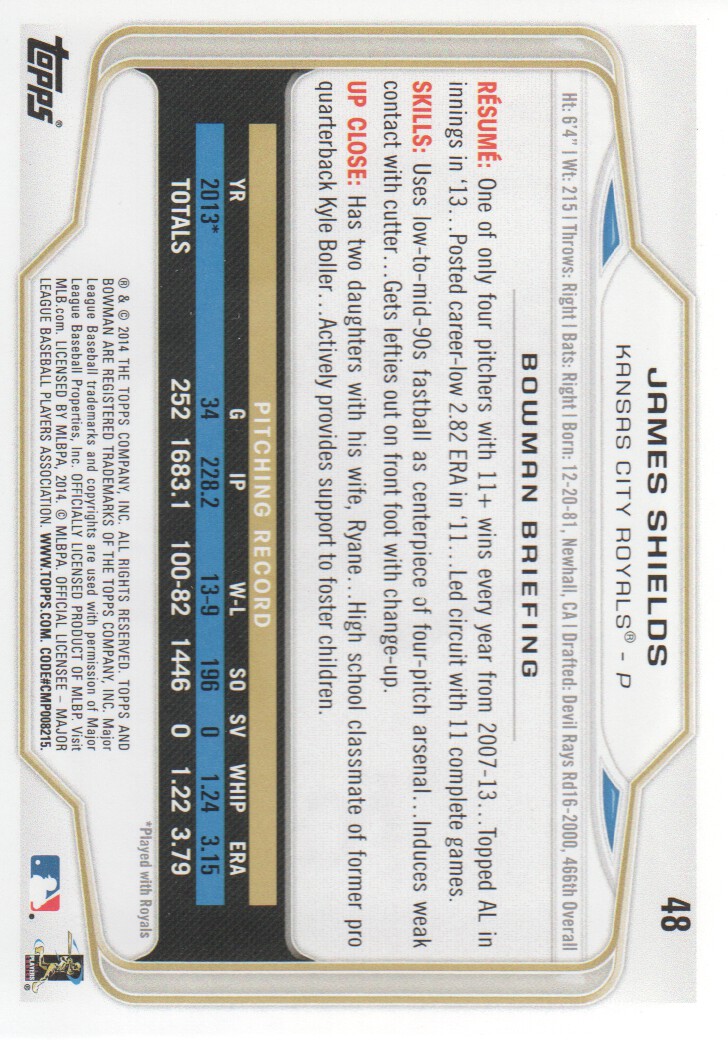 A0983- 2014 Bowman Hometown Baseball Card #s 1-220 -You Pick- 15+ FREE US SHIP - Picture 79 of 359