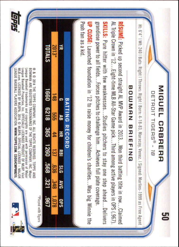 A0983- 2014 Bowman Hometown Baseball Card #s 1-220 -You Pick- 15+ FREE US SHIP - Picture 83 of 359