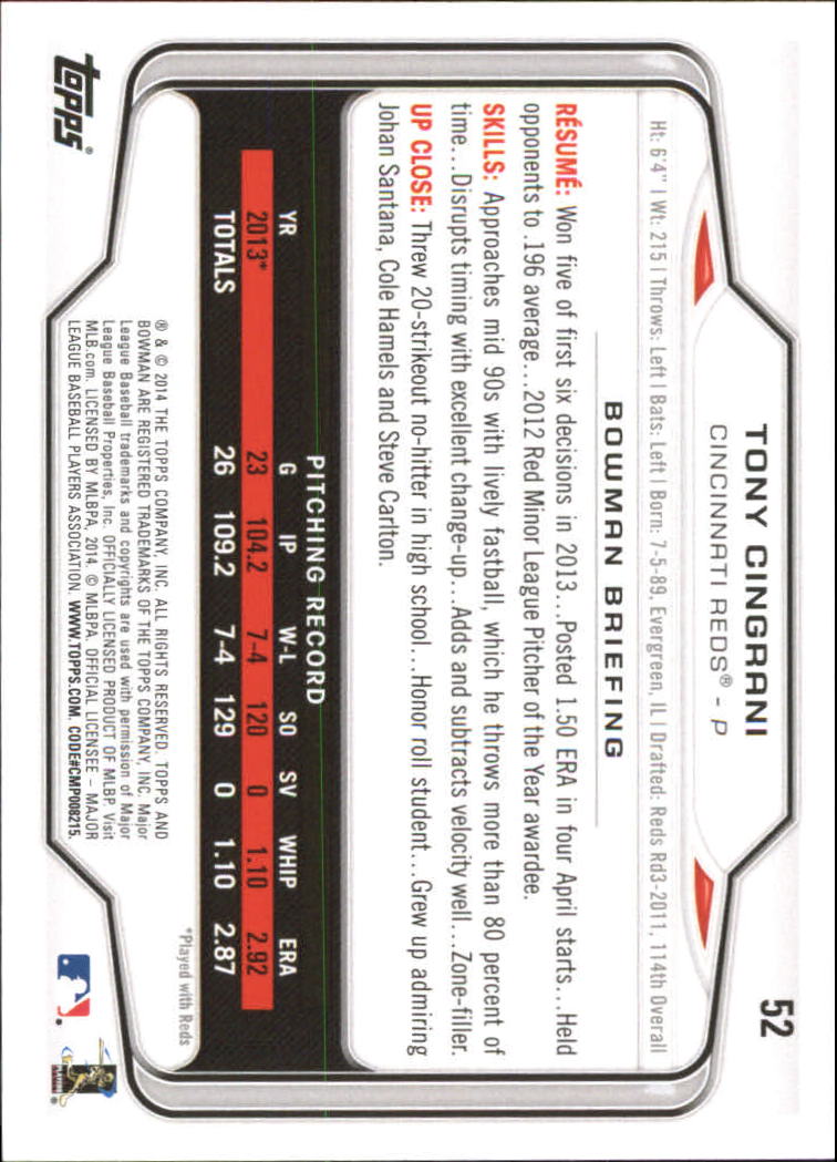 A0983- 2014 Bowman Hometown Baseball Card #s 1-220 -You Pick- 15+ FREE US SHIP - Picture 87 of 359