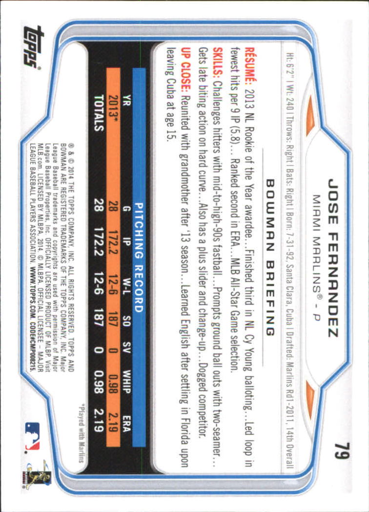 A0983- 2014 Bowman Hometown Baseball Card #s 1-220 -You Pick- 15+ FREE US SHIP - Picture 133 of 359