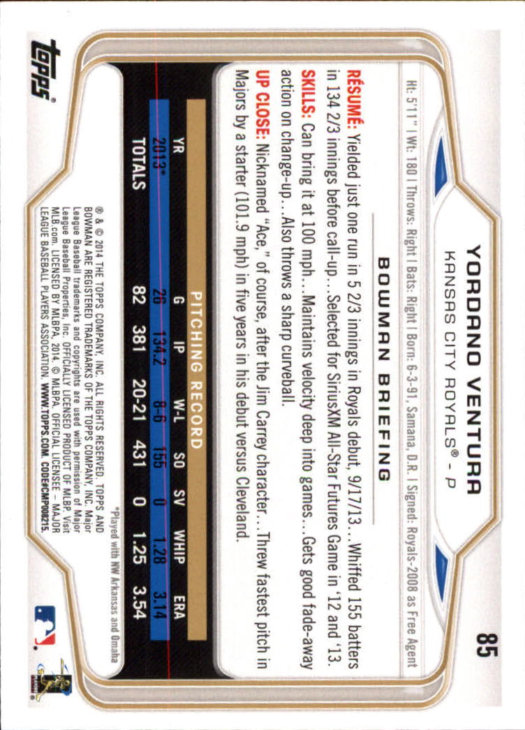 A0983- 2014 Bowman Hometown Baseball Card #s 1-220 -You Pick- 15+ FREE US SHIP - Picture 143 of 359