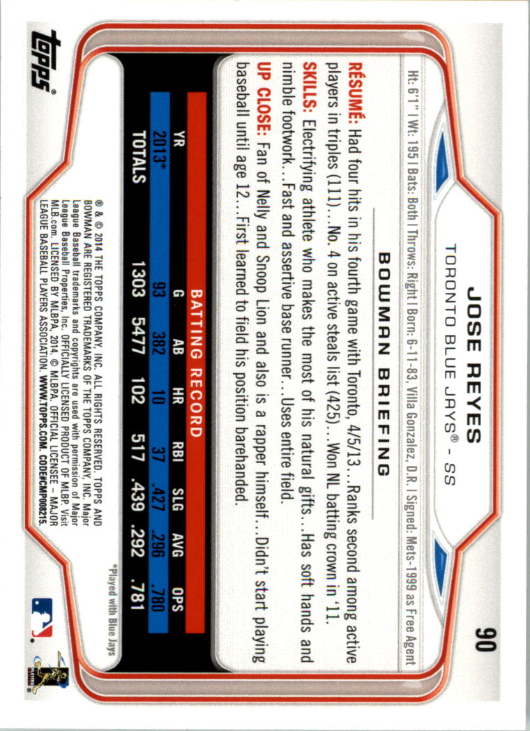 A0983- 2014 Bowman Hometown Baseball Card #s 1-220 -You Pick- 15+ FREE US SHIP - Picture 151 of 359