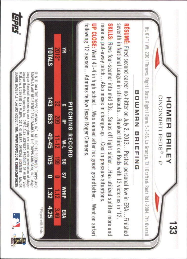 A0983- 2014 Bowman Hometown Baseball Card #s 1-220 -You Pick- 15+ FREE US SHIP - Picture 217 of 359