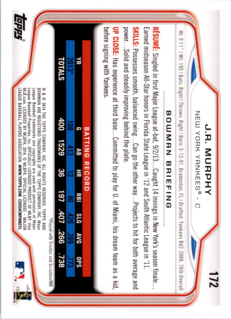A0983- 2014 Bowman Hometown Baseball Card #s 1-220 -You Pick- 15+ FREE US SHIP - Picture 277 of 359