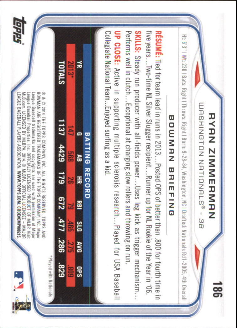 A0983- 2014 Bowman Hometown Baseball Card #s 1-220 -You Pick- 15+ FREE US SHIP - Picture 299 of 359