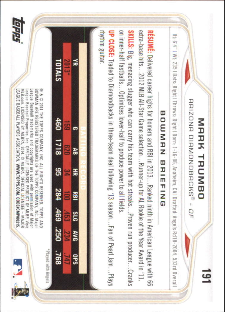 A0983- 2014 Bowman Hometown Baseball Card #s 1-220 -You Pick- 15+ FREE US SHIP - Picture 307 of 359