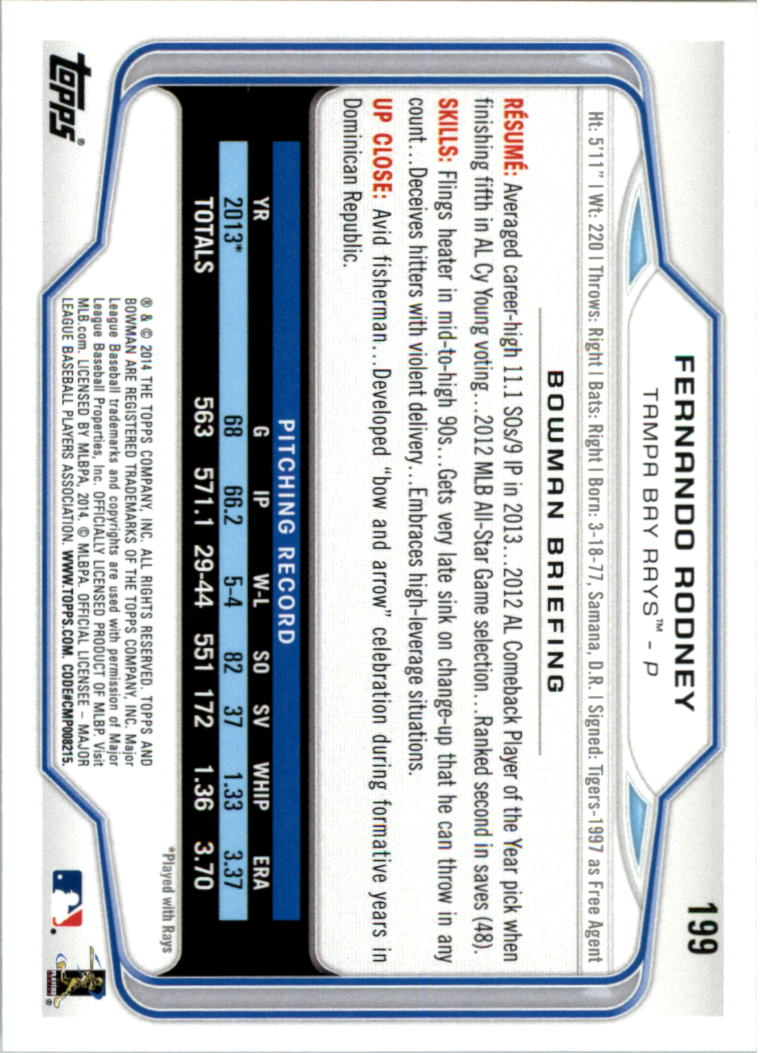A0983- 2014 Bowman Hometown Baseball Card #s 1-220 -You Pick- 15+ FREE US SHIP - Picture 323 of 359