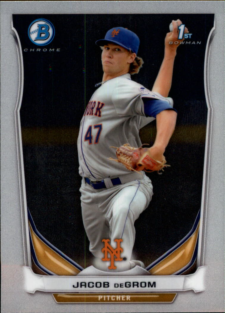 2014 Bowman Chrome Prospects #BCP73 Jacob deGrom