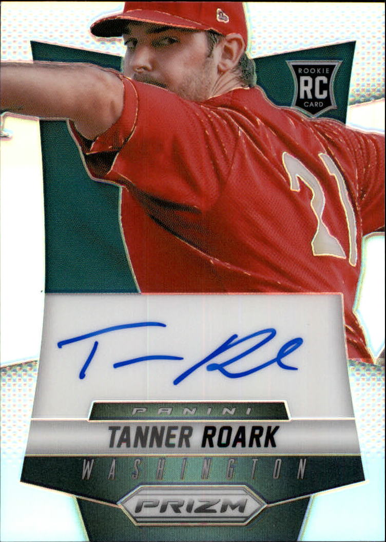 2014 Panini Prizm Rookie Autographs Prizms #TR Tanner Roark
