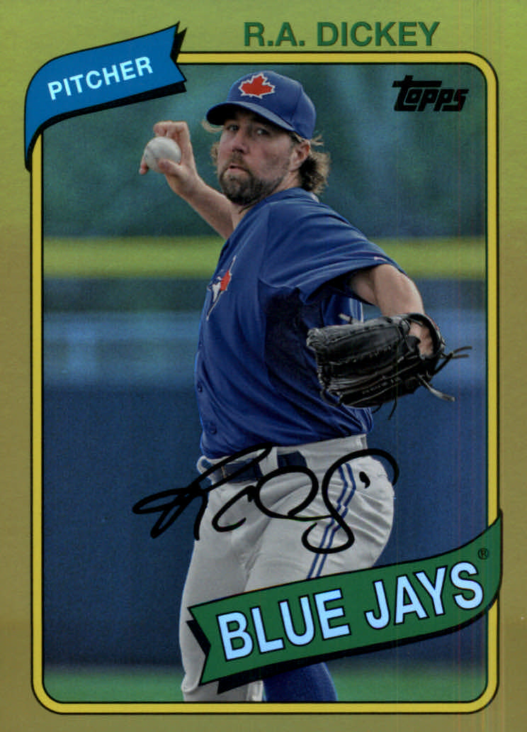 2014 Topps Archives Gold #89 R.A. Dickey