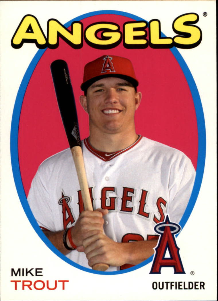 2014 Topps Archives '71-72 Hockey #71HMT Mike Trout