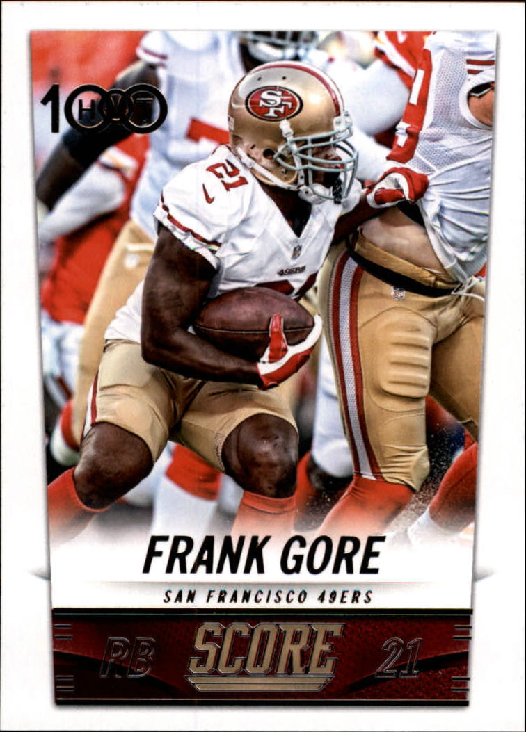 2014 Score #277 Frank Gore H100