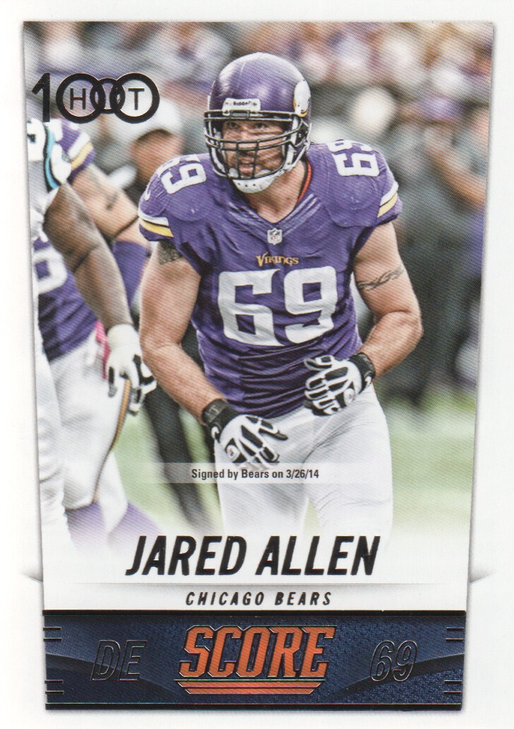 2014 Score #313 Jared Allen H100