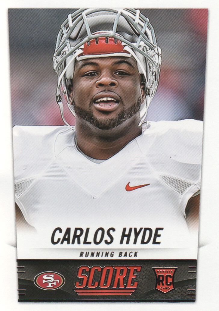 2014 Score #349 Carlos Hyde RC
