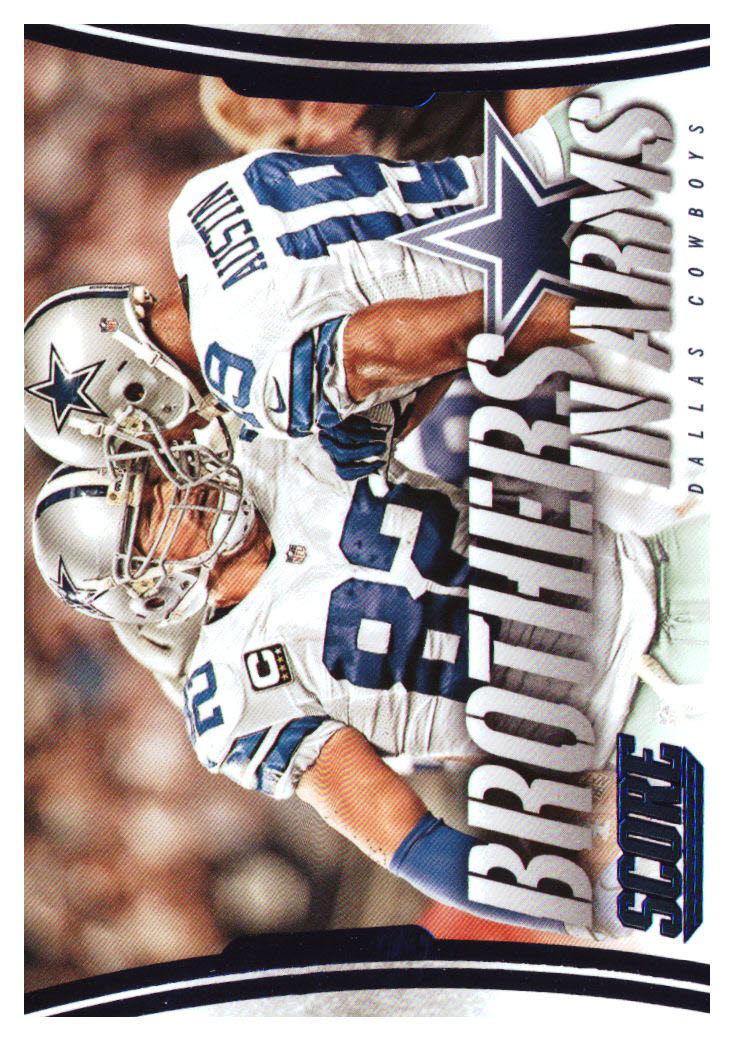 2014 Score Brothers In Arms Blue #BA9 Dallas Cowboys/Jason Witten/Miles Austin