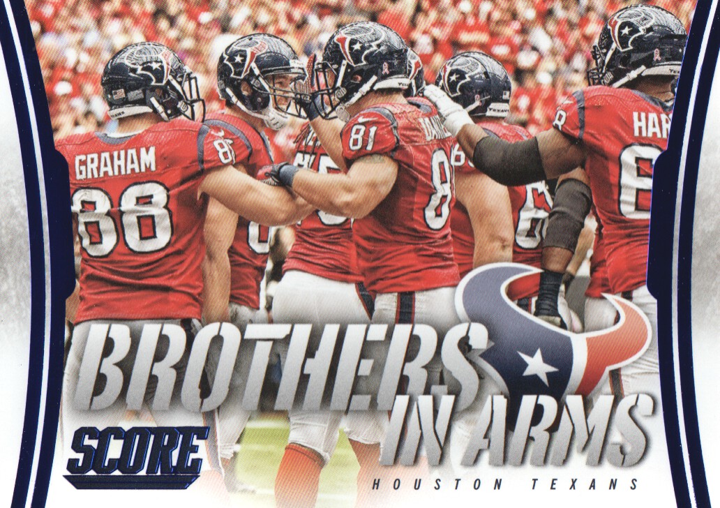 2014 Score Brothers In Arms Blue #BA13 Houston Texans/Garrett Graham