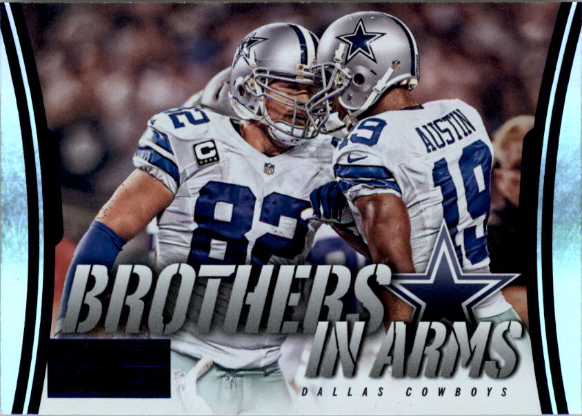 2014 Panini Hot Rookies Brothers In Arms #BA9 Dallas Cowboys/Jason Witten/Miles Austin