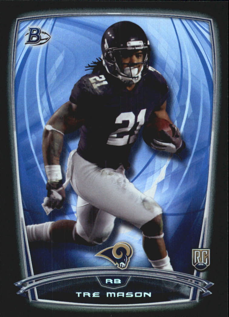 2014 Bowman Rainbow Black #R57 Tre Mason