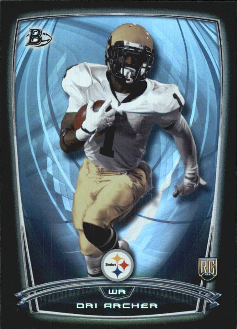 2014 Bowman Rainbow Black #R75 Dri Archer