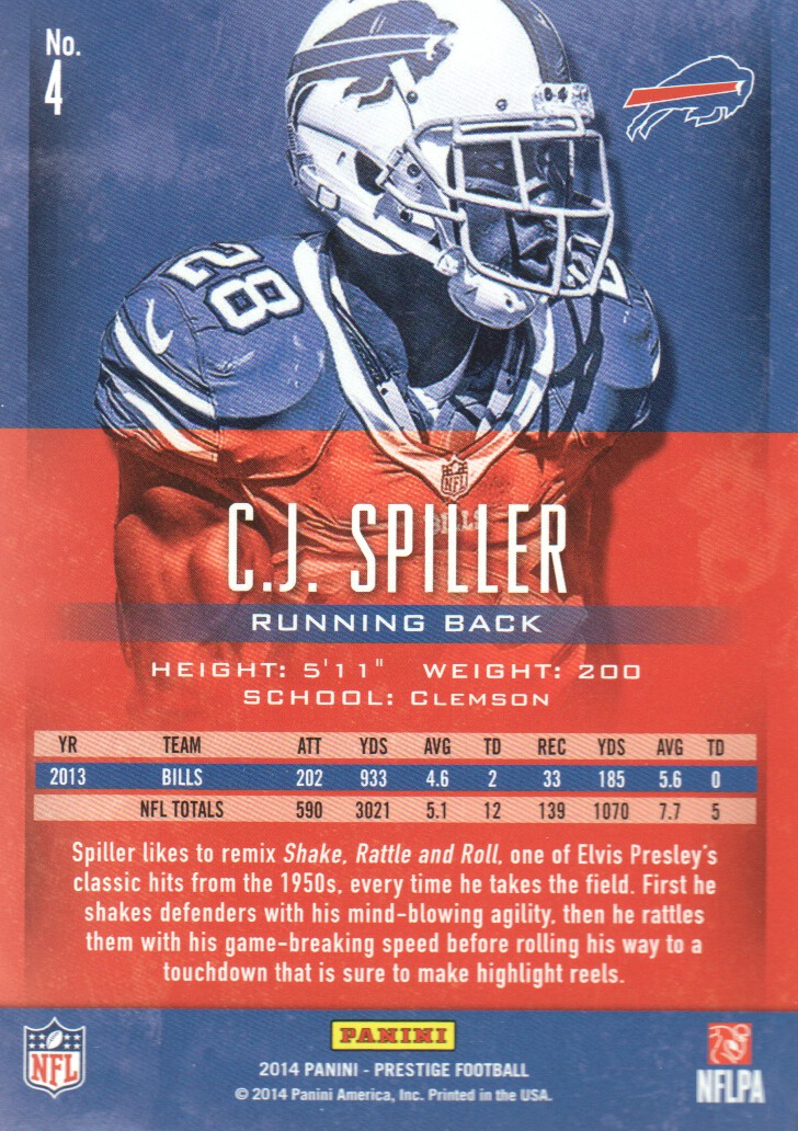 A7843- 2014 Prestige Football Card #s 1-200 -You Pick- 15+ FREE US SHIP - Picture 9 of 355