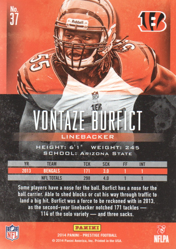 A7843- 2014 Prestige Football Card #s 1-200 -You Pick- 15+ FREE US SHIP - Picture 71 of 355