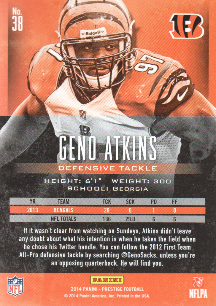 A7843- 2014 Prestige Football Card #s 1-200 -You Pick- 15+ FREE US SHIP - Picture 73 of 355