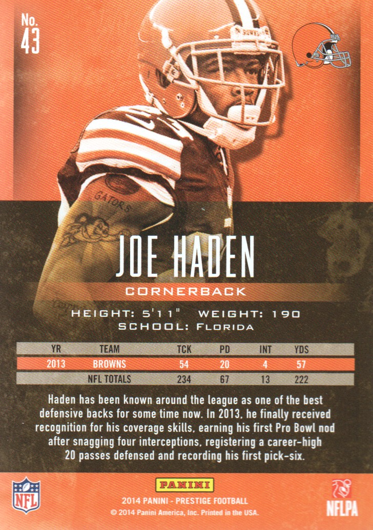 A7843- 2014 Prestige Football Card #s 1-200 -You Pick- 15+ FREE US SHIP - Picture 81 of 355