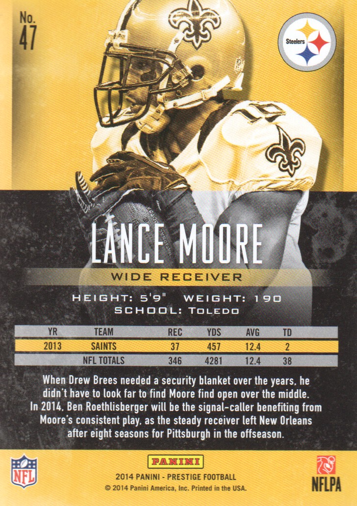 A7843- 2014 Prestige Football Card #s 1-200 -You Pick- 15+ FREE US SHIP - Picture 87 of 355