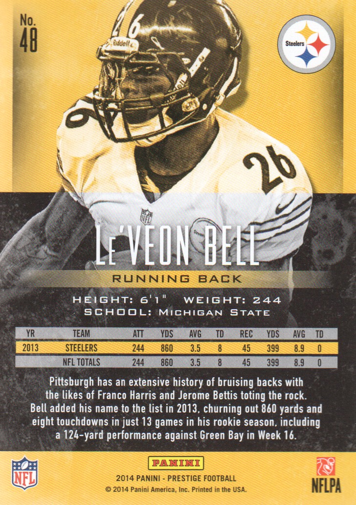 A7843- 2014 Prestige Football Card #s 1-200 -You Pick- 15+ FREE US SHIP - Picture 89 of 355
