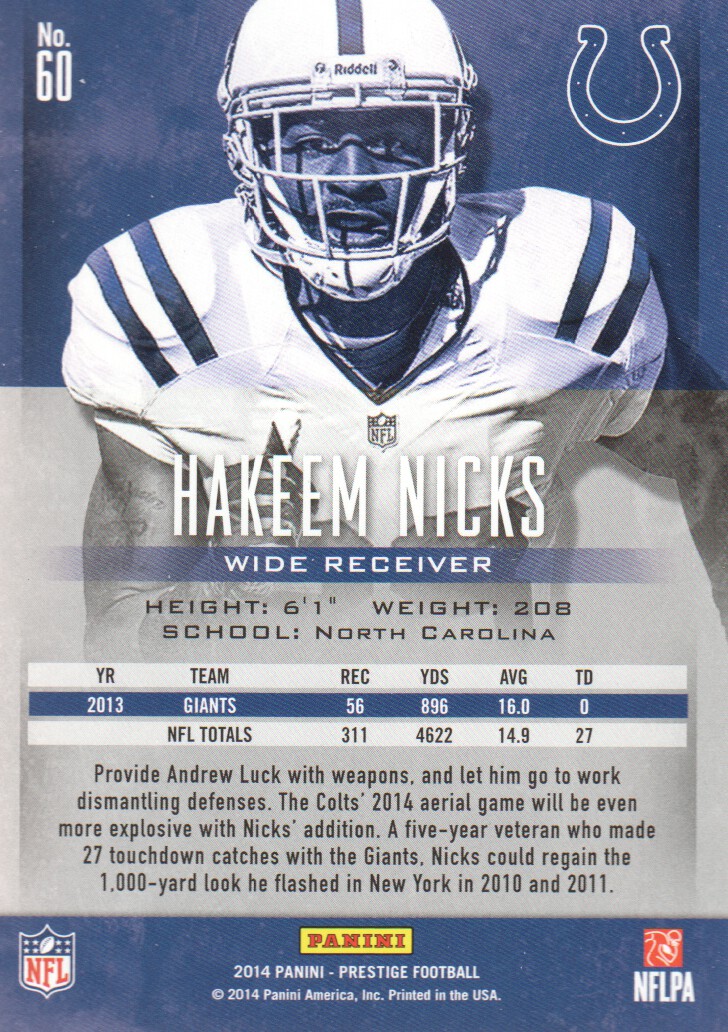 A7843- 2014 Prestige Football Card #s 1-200 -You Pick- 15+ FREE US SHIP - Picture 109 of 355