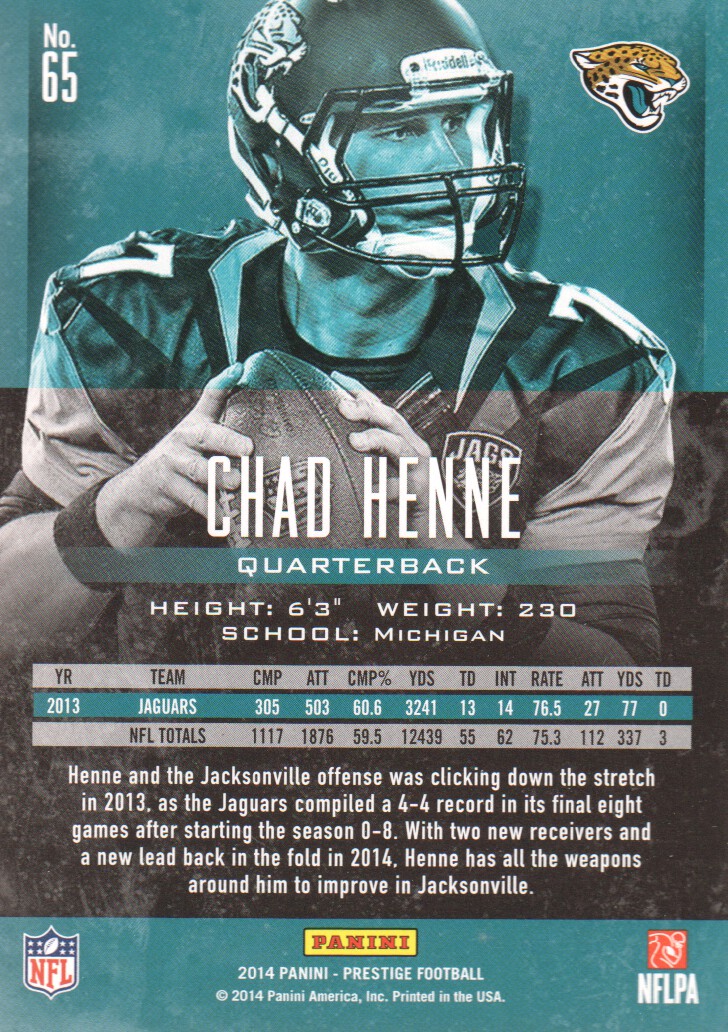 A7843- 2014 Prestige Football Card #s 1-200 -You Pick- 15+ FREE US SHIP - Picture 119 of 355