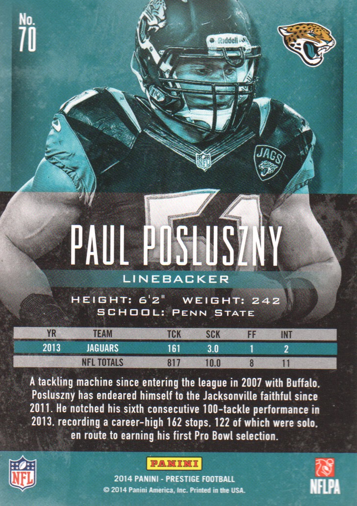A7843- 2014 Prestige Football Card #s 1-200 -You Pick- 15+ FREE US SHIP - Picture 129 of 355