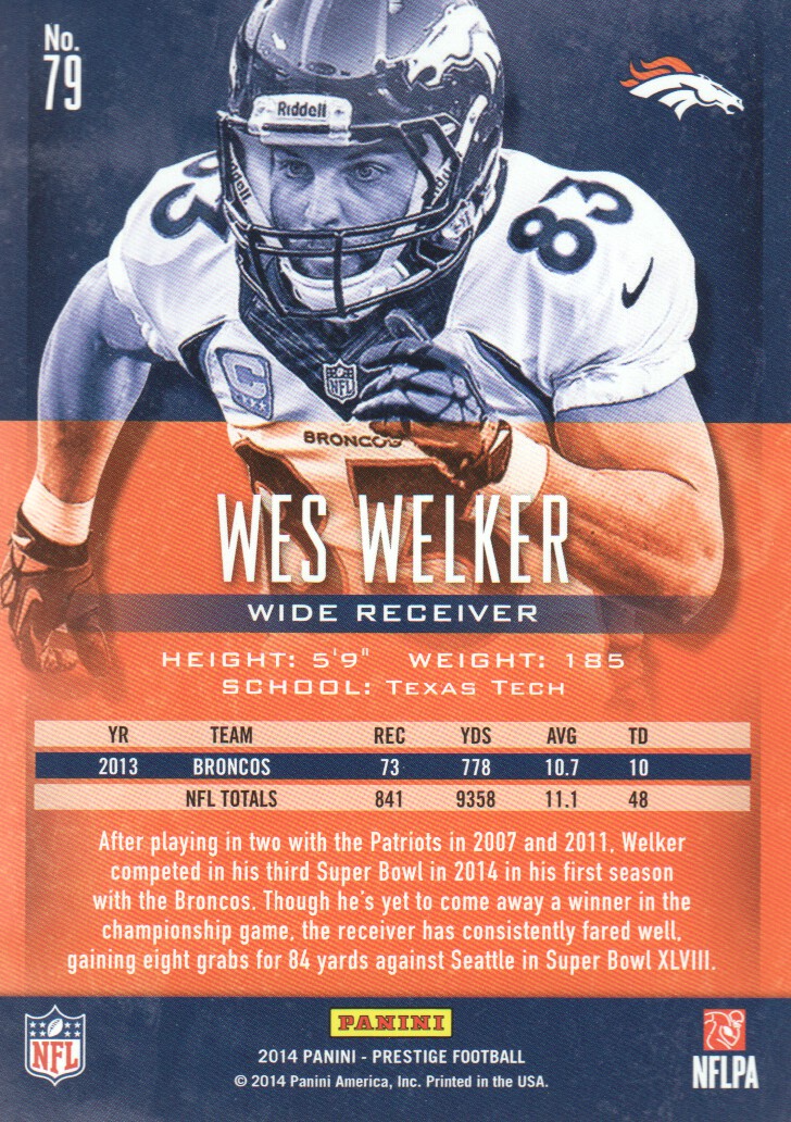 A7843- 2014 Prestige Football Card #s 1-200 -You Pick- 15+ FREE US SHIP - Picture 145 of 355