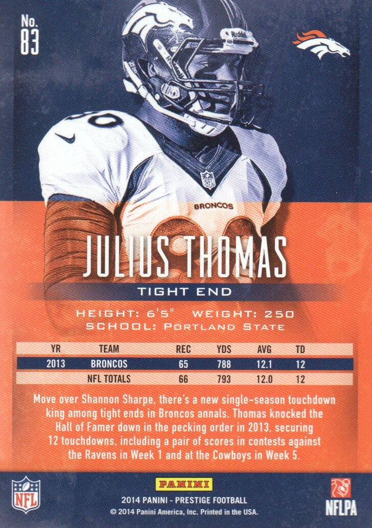 A7843- 2014 Prestige Football Card #s 1-200 -You Pick- 15+ FREE US SHIP - Picture 153 of 355