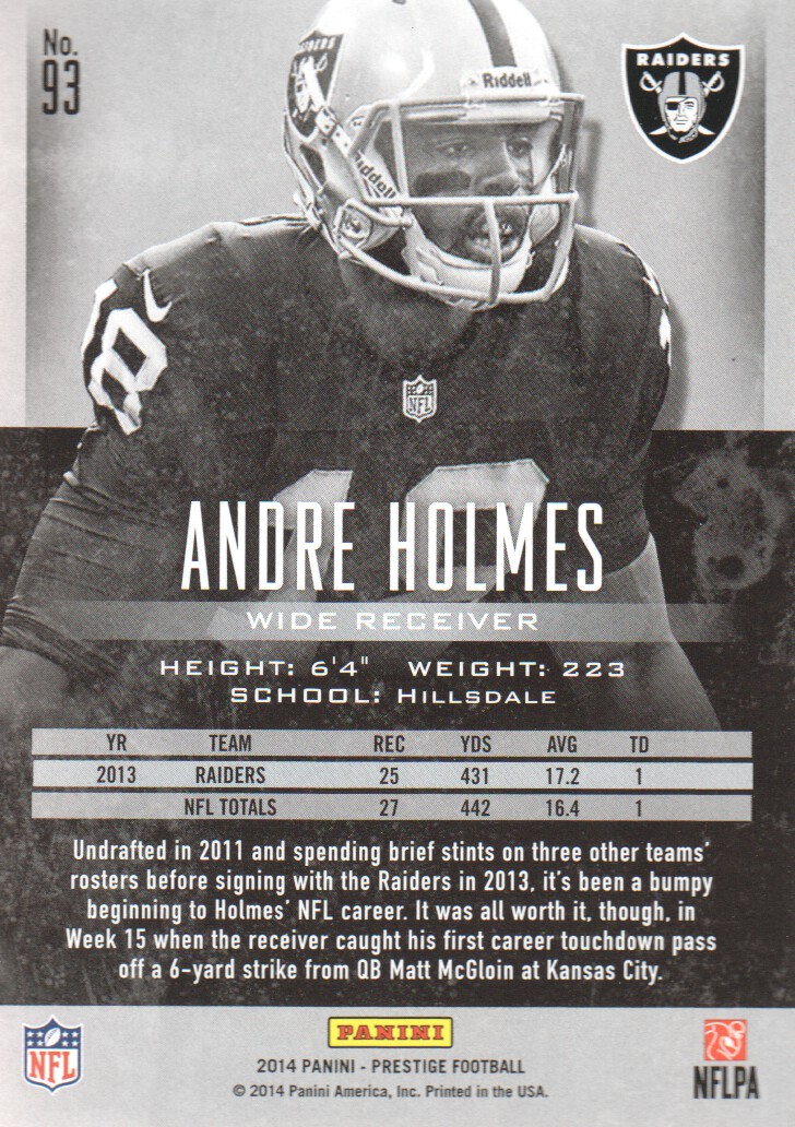 A7843- 2014 Prestige Football Card #s 1-200 -You Pick- 15+ FREE US SHIP - Picture 165 of 355