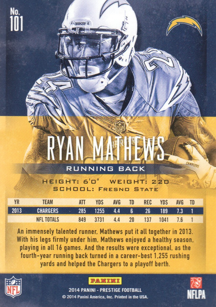 A7843- 2014 Prestige Football Card #s 1-200 -You Pick- 15+ FREE US SHIP - Picture 181 of 355