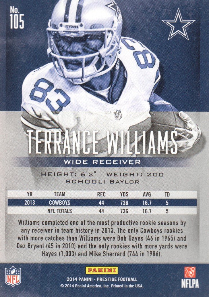 A7843- 2014 Prestige Football Card #s 1-200 -You Pick- 15+ FREE US SHIP - Picture 187 of 355