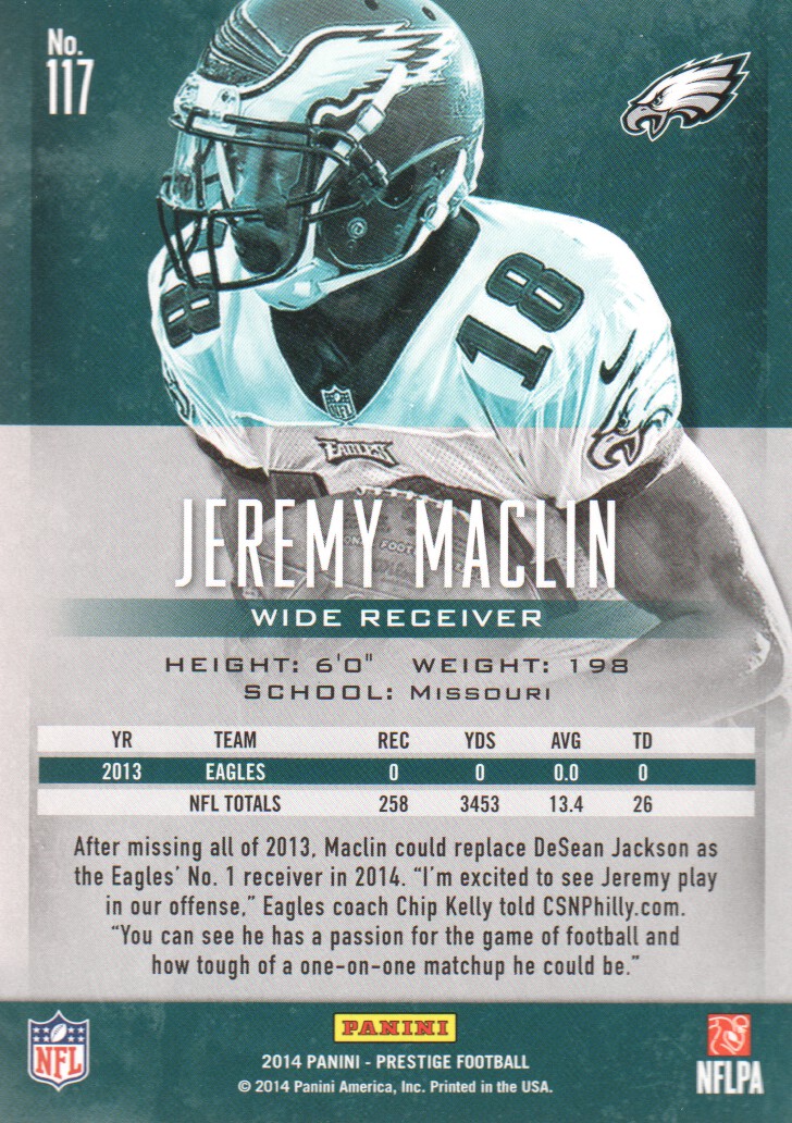 A7843- 2014 Prestige Football Card #s 1-200 -You Pick- 15+ FREE US SHIP - Picture 207 of 355