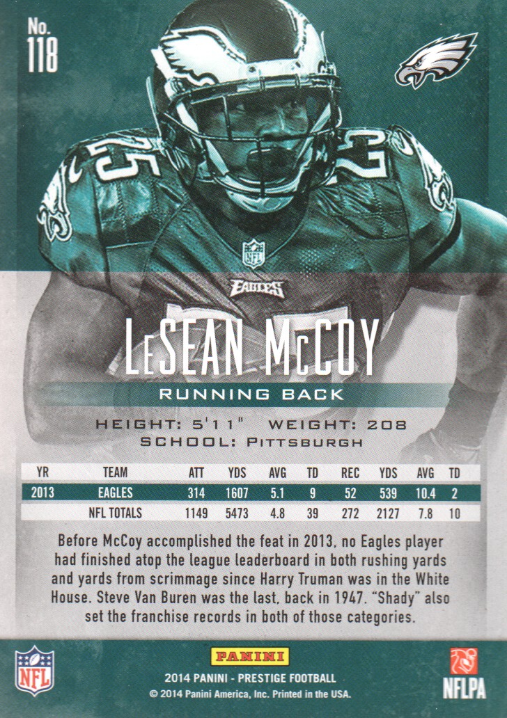 A7843- 2014 Prestige Football Card #s 1-200 -You Pick- 15+ FREE US SHIP - Picture 209 of 355
