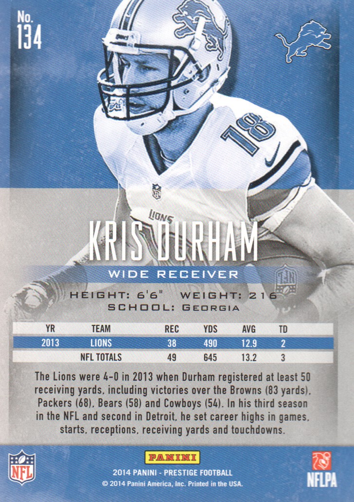 A7843- 2014 Prestige Football Card #s 1-200 -You Pick- 15+ FREE US SHIP - Picture 241 of 355