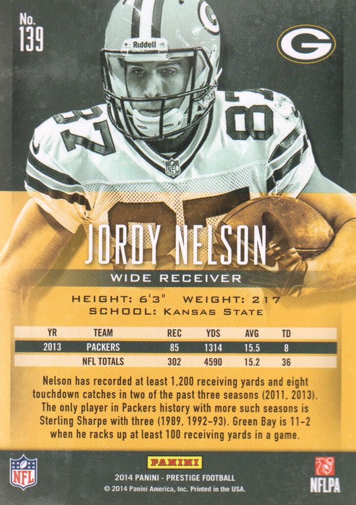A7843- 2014 Prestige Football Card #s 1-200 -You Pick- 15+ FREE US SHIP - Picture 249 of 355