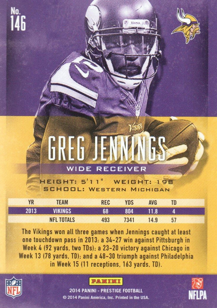 A7843- 2014 Prestige Football Card #s 1-200 -You Pick- 15+ FREE US SHIP - Picture 263 of 355