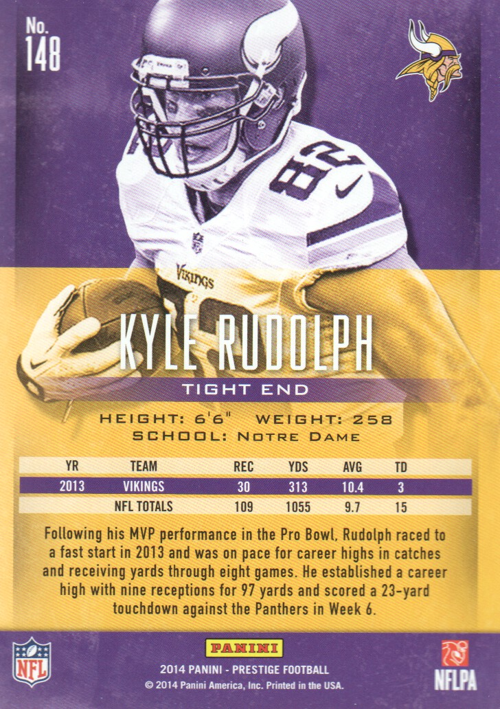 A7843- 2014 Prestige Football Card #s 1-200 -You Pick- 15+ FREE US SHIP - Picture 265 of 355