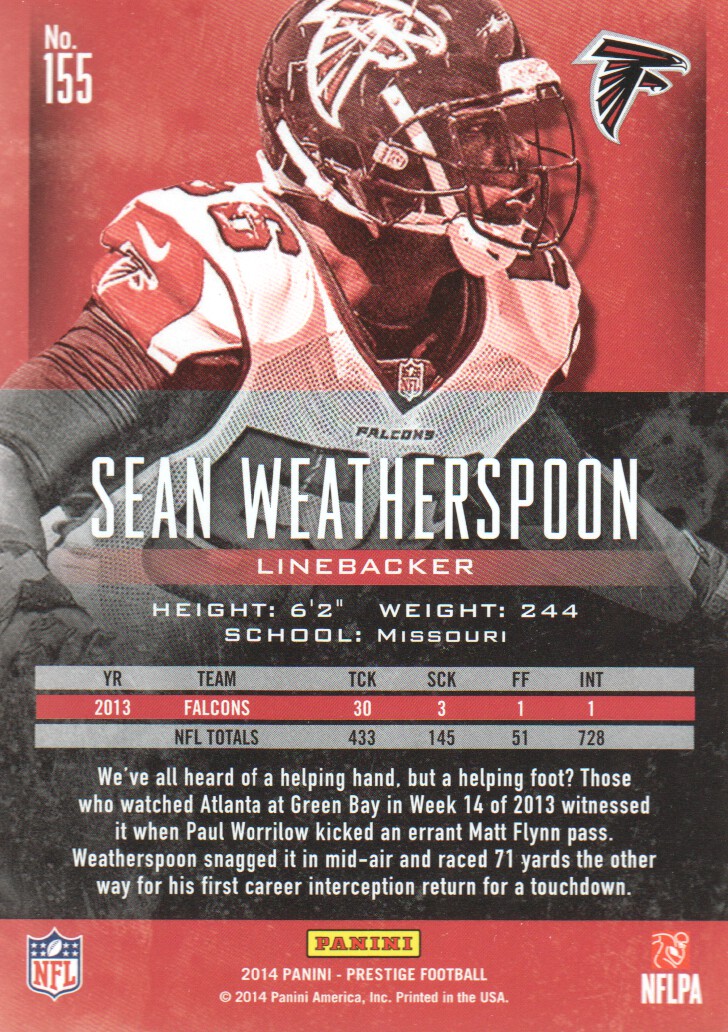 A7843- 2014 Prestige Football Card #s 1-200 -You Pick- 15+ FREE US SHIP - Picture 277 of 355