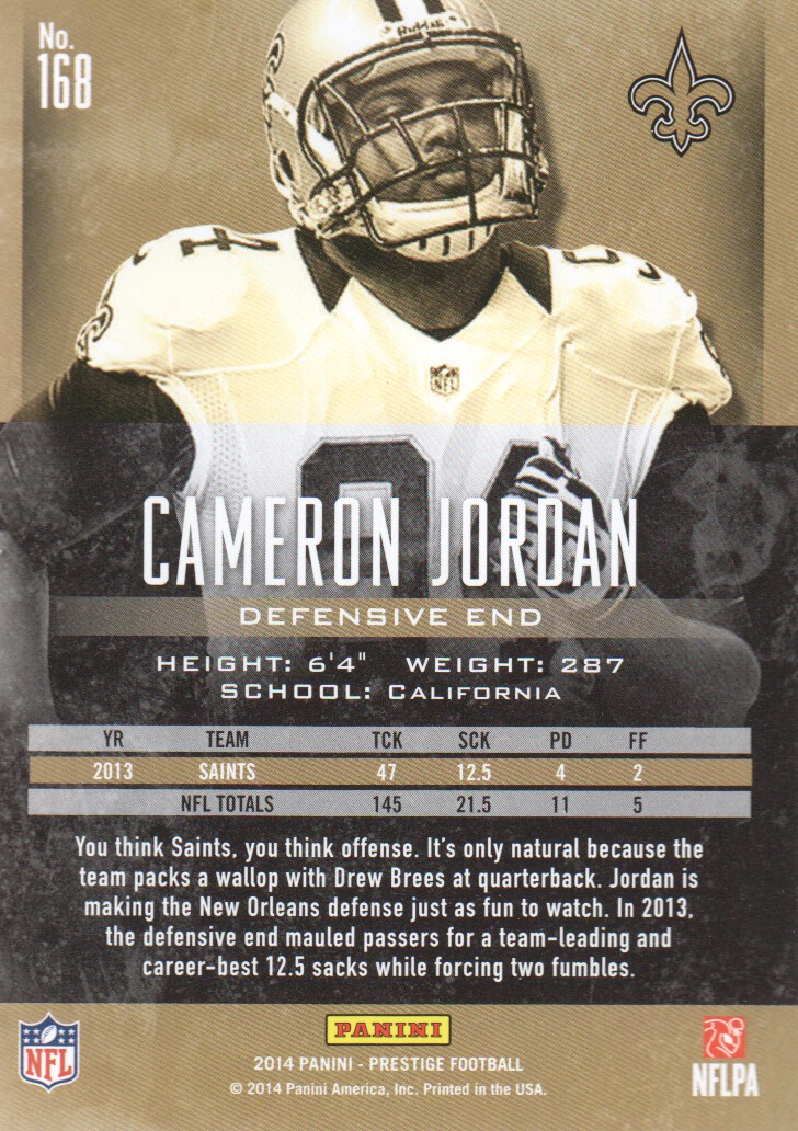 A7843- 2014 Prestige Football Card #s 1-200 -You Pick- 15+ FREE US SHIP - Picture 303 of 355