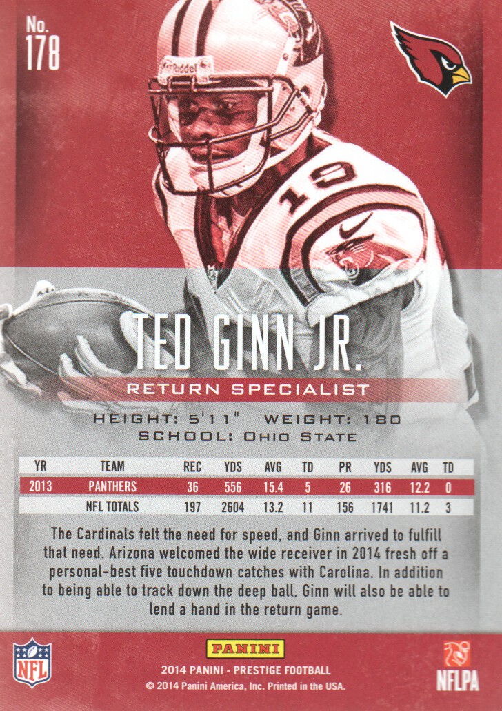 A7843- 2014 Prestige Football Card #s 1-200 -You Pick- 15+ FREE US SHIP - Picture 321 of 355
