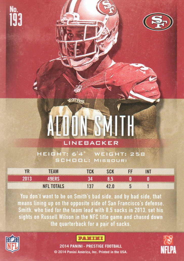 A7843- 2014 Prestige Football Card #s 1-200 -You Pick- 15+ FREE US SHIP - Picture 347 of 355