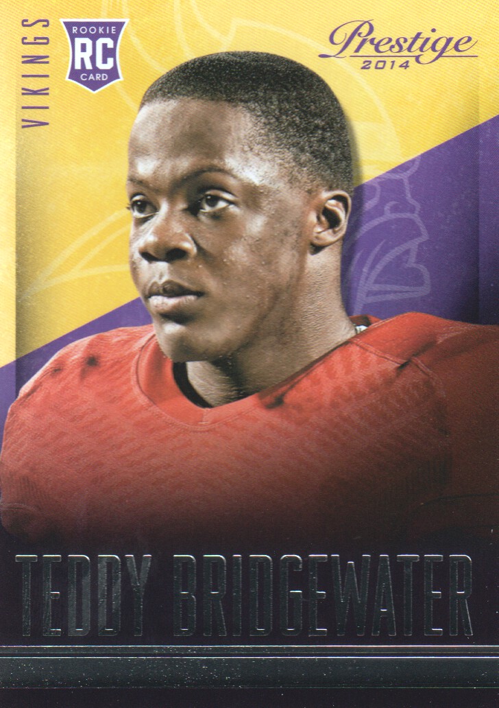 2014 Prestige #288A Teddy Bridgewater Rookie | eBay