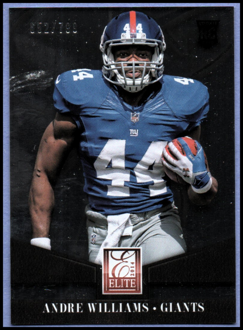 2014 Elite #105 Andre Williams/799 RC